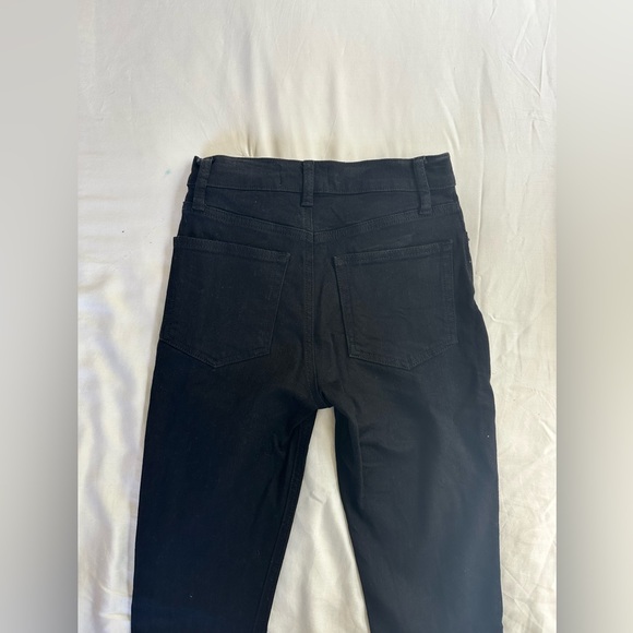 Reformation black high waist skinny jeans size 24 - Picture 8 of 10